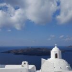 Private Tour Santorini best Attractions - The Monastery of Prophet Ilias at the Highest Point