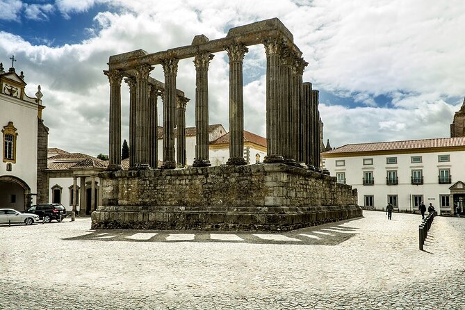 Private Tour to Evora with wine tasting at the Cartuxa Winery - Exploring Évora’s Roman Origins at the Templo de Diana