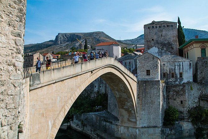 PRIVATE TOUR to Mostar, Stolac, Pocitelj & Blagaj by CRUISER TAXI - The Iconic Old Bridge in Mostar: UNESCO World Heritage Site