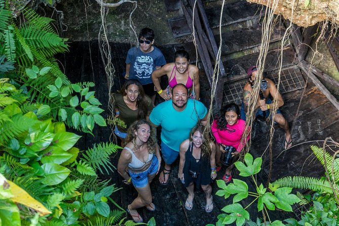 Private Tour with 3 Cenotes + 5 Zip-lines + Mayan Lunch - Pickup and Transportation from the Riviera Maya