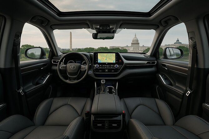 Private Transfer Washington DC Ronald Reagan Airport DCA - Travel in Comfort with Clean, Air-Conditioned Vehicles