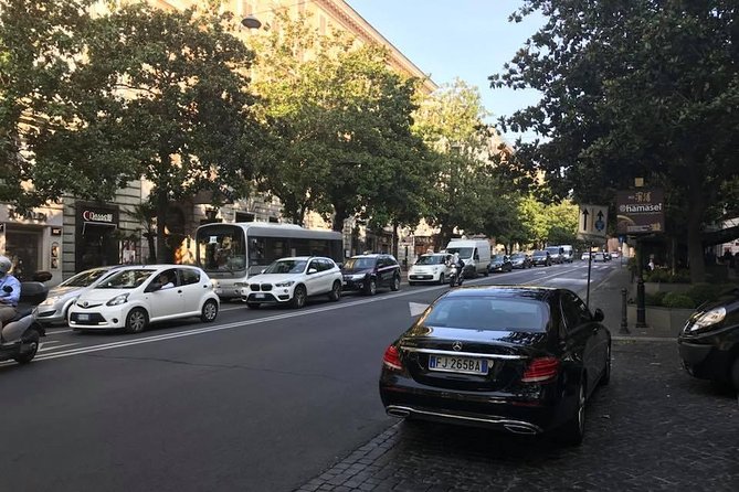 Private transfers in the city of Rome (one way) - The Quality of Vehicles and Driver Professionalism in Rome