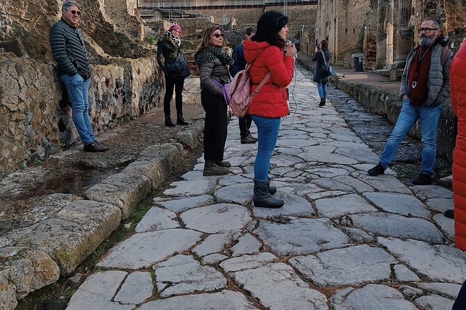 Private Walking Tour through the Historical City of Herculaneum - Exploring Herculaneums Thermal Baths and Public Spaces