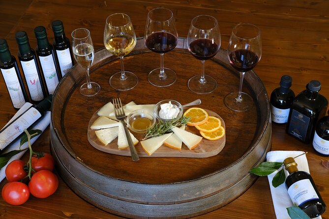 Private wine, Extra Virgin Olive Oils & Cheese Tasting - The Location and Setting of Podere la Marronaia