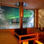 Private Wooden Heated Sauna and Ice Swimming - The Authentic Finnish Sauna in a Recently Renovated Wooden Building
