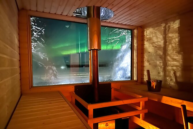 Private Wooden Heated Sauna and Ice Swimming - The Authentic Finnish Sauna in a Recently Renovated Wooden Building