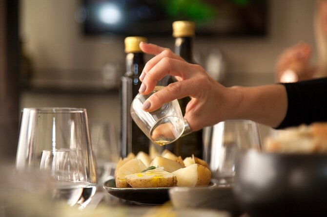 PRIVATE Workshop ESSENTIAL OILS & OLIVE OIL Factory with TASTING - Visiting Agios Nikolaos and Its Artistic Creations