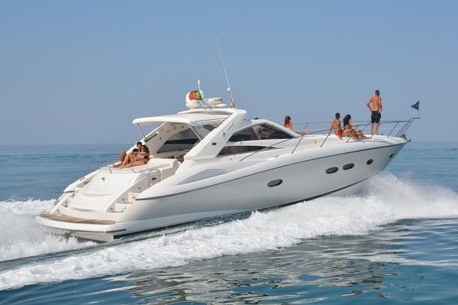 Private Yacht Hire in The Algarve - Majestic - Exploring the Caves and Bays with the Jet Rib