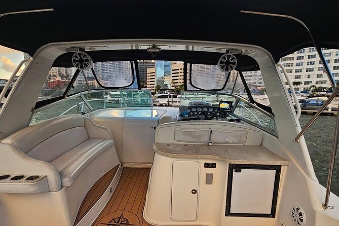 Private Yacht Rental 37 in Miami for 12 People - The 36-Foot Yacht: Size, Comfort, and Amenities