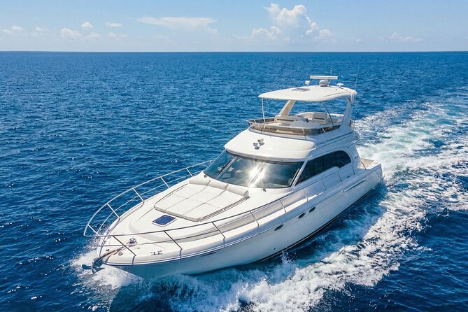Private Yacht Rental 55 ft + 2 Jet Ski Rides | Miami Boat Tour - Visiting Miami’s Most Famous Islands