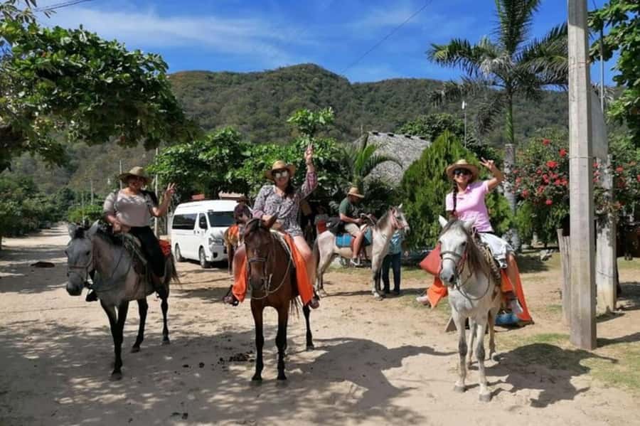 Puerto Escondido: Horseback Ride and Hot Springs Tour - Pickup and Transportation from Puerto Escondido