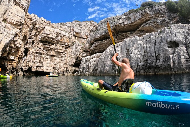 Pula: Sea Cave Kayak Tour with Snorkeling and Swimming - From Valsaline Beach to Seagulls Rocks: A Scenic Kayaking Route