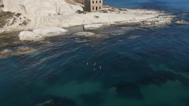 Punta Bianca Adventure: E-bike & Street Food in Sicily's wild nature - The Secret Beach Stop and White Marl Cliffs