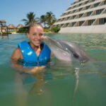 Punta Cancun: Swim with dolphins Harmony - What Participants Do During the 20 Minutes in the Water