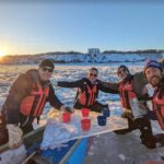 Quebec City: Sunset Ice Canoe Experience with Sauna - Learning About the Ice Canoes History