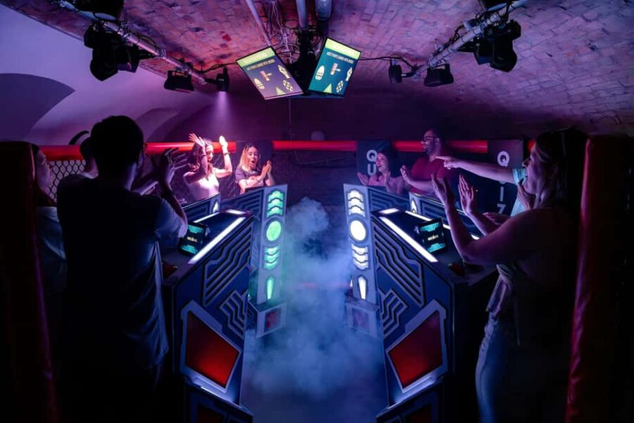 QuizBoxing: Interactive TV show style quiz game experience - The Setting: A Private, Spectacular Quiz Arena