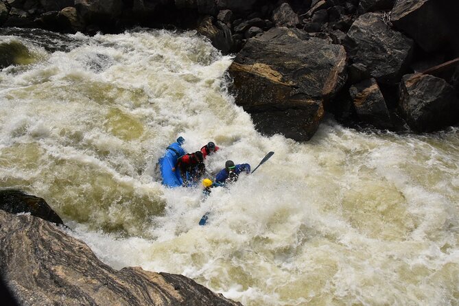 Raft through Gore Canyon- Class V Ultimate Advanced White-Water Rafting - Guided Safety and Expert Instruction