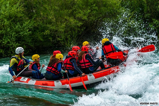 Rafting Verdon  Explor Verdon  Family Course - The Route: From Calm Passages to Exciting Rapids