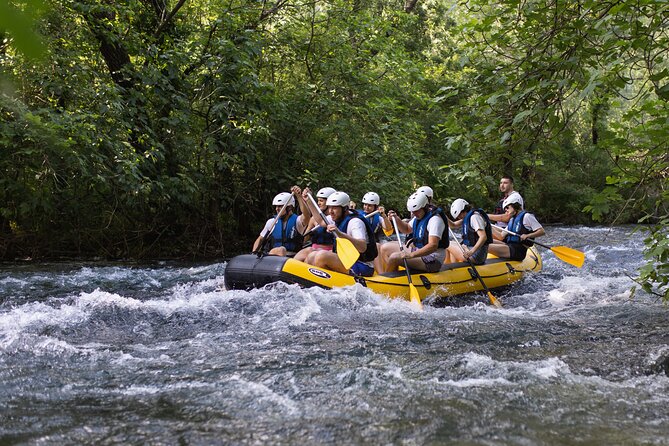 Rafting with cave exploring & cliff jumping |Go Pro 12| - What Happens During the 11 km Rafting Trip