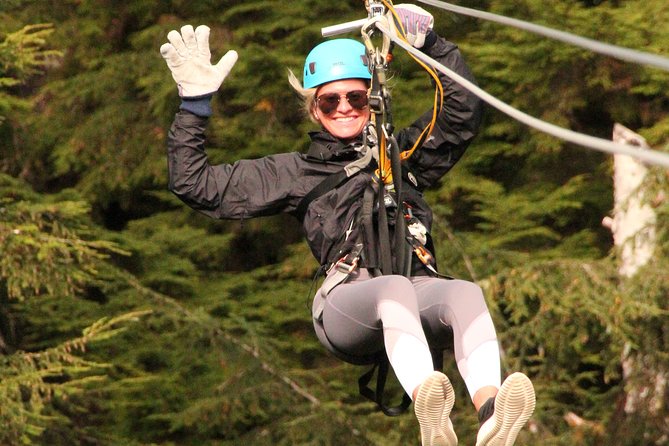 Rainforest Canopy & Zipline Adventure in Ketchikan, AK - Exploring the Historic Totem Park and Sawmill