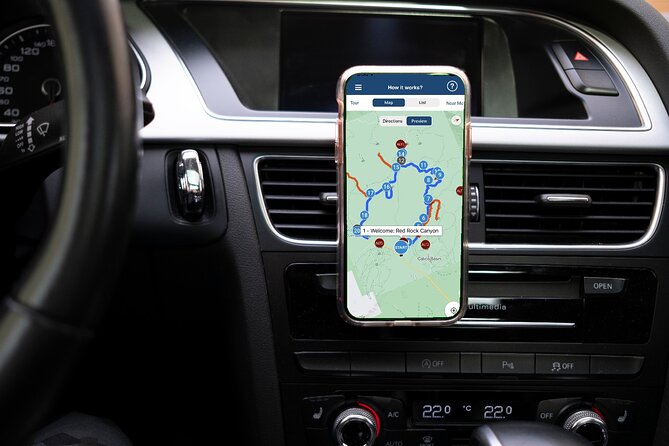 Red Rock Canyon Self-Guided Driving Audio Tour - The App and Audio Storytelling Experience