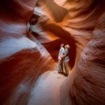 Red Rock Slot Canyon - Visiting Two Utah Slot Canyons: Elk Heart and Peek-A-Boo