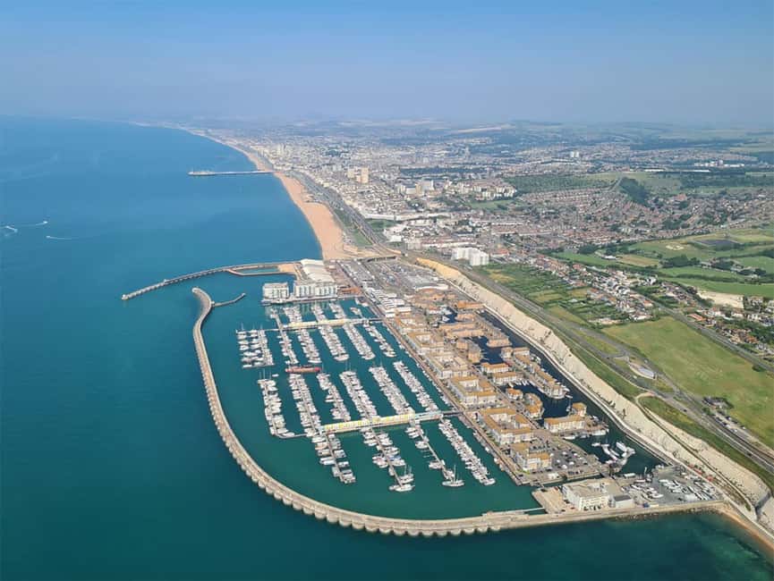 Redhill: 1-Hour South Coast Helicopter Tour for 3 People - Starting at Redhill Airfield for a Scenic Flight Over the South Coast