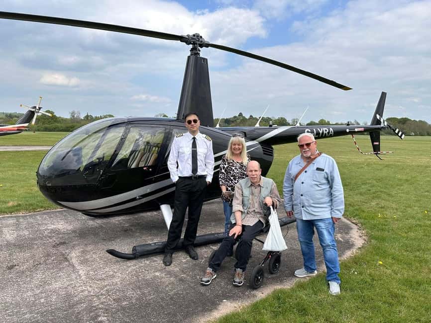 Redhill: 1-Hr Thames & Medway Estuary Helicopter Tour for 3 - Departing from Redhill Aerodrome for a Scenic Flight Over Surrey Countryside