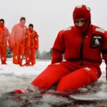 Redrib survival suit experience - Starting Point at Helsinki’s MarinaBay
