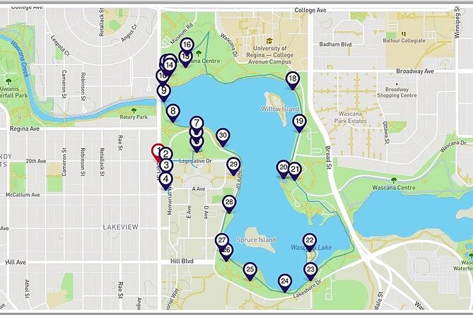 Regina's Wascana Lake Audio Walking Tour - The Saskatchewan Legislative Building: An Imposing Landmark