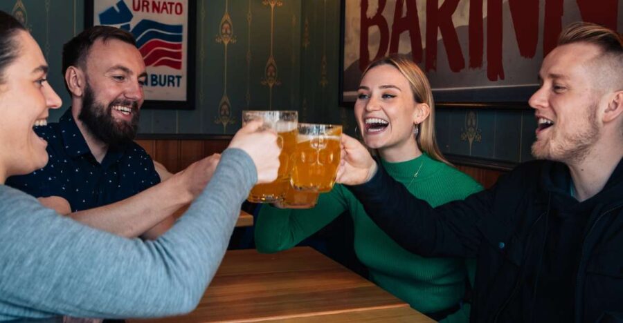 Reykjavik: Evening Icelandic Food and Drink Tour - The Starting Point: Meeting at the Yellow Circle Art in Reykjavik