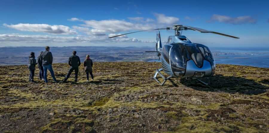 Reykjavik: Panoramic Helicopter Flight with Summit Landing - The Excitement Begins at Reykjavik Domestic Airport