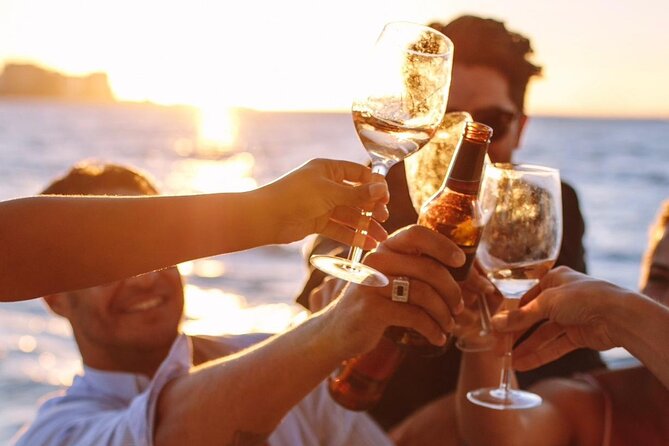 Rhenia Catamaran Sunset Cruise | Small Group up to 10 Guests - The Scenic Route Past Delos and Rhenia Island