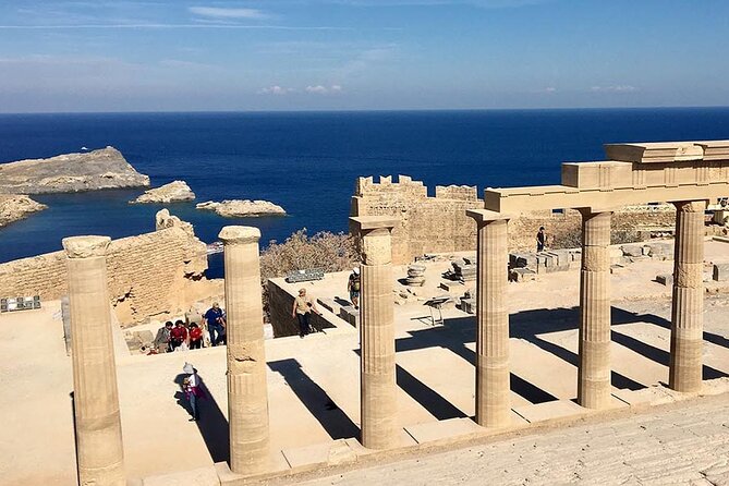 Rhodes and Lindos MINIVAN Private Tour - The Acropolis of Rhodes: Panoramic Views and Ancient Ruins