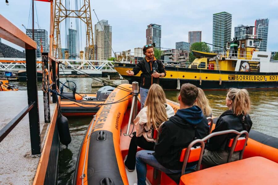 RIB Speedboat Sightseeing Cruise - Rotterdam’s Iconic Landmarks from the Water