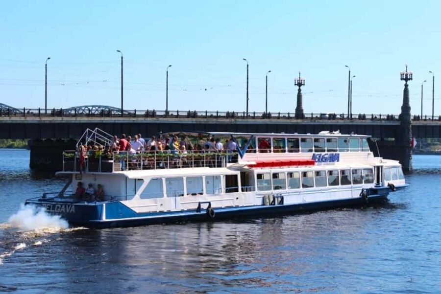 Riga: Daugava River Cruise with Bar and Wi-Fi - Key Points