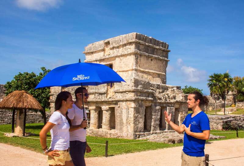Riviera Maya: Exclusive Rio Secreto and Tulum Tour - Exploring Tulum’s Archaeological Site with a Guided Tour