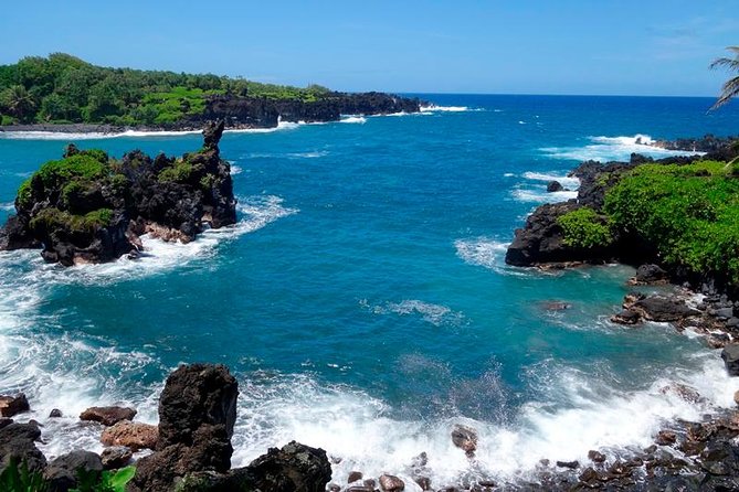 Road to Hana in Mercedes Van: Waterfalls and Black Sand Beach - Waterfalls, Hidden Pools, and Lava Formations