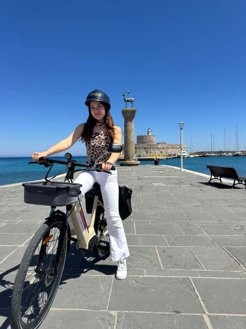 Rodos: E-Bike Rental - Exploring Rodos Coastline and Hidden Beaches