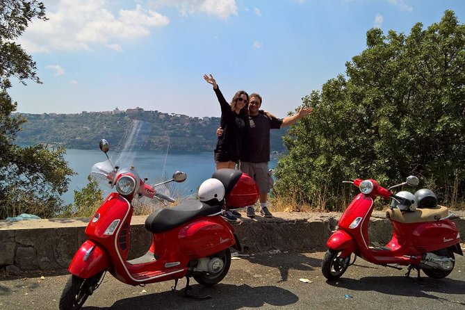 Roman Countryside villages Vespa tour with driver - Riding the Scenic Route Past Ancient Monuments