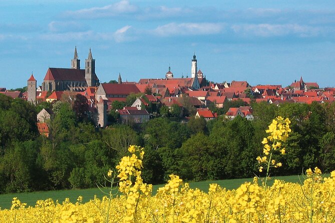 Romantic Road Day Ticket from Frankfurt/Main to Rothenburg incl. Wine tasting - Exploring Weikersheim’s Renaissance Castle and Baroque Gardens
