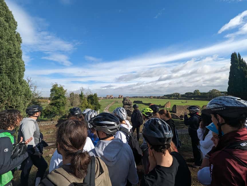 Rome: Appian Way E-Bike tour & Ancient Underground Labyrinth - Cycling Along the Appian Way: A Journey Through Time