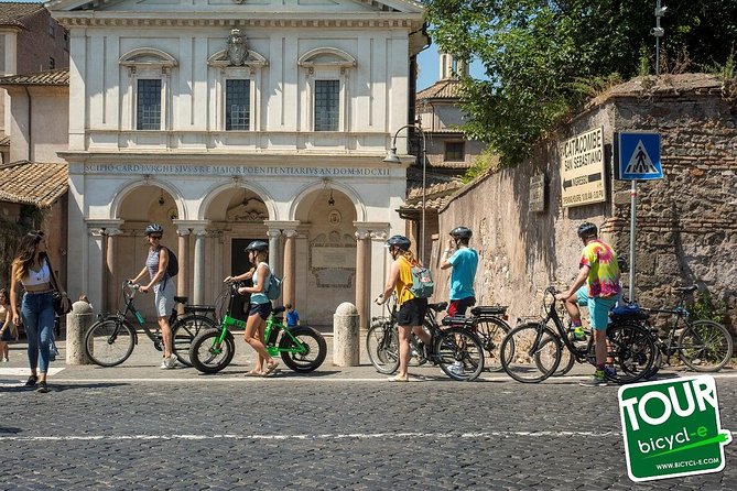 Rome: Appian Way E-bike Tour, Catacombs, Aqueducts & Transfer - Cycling on the Historic Appian Way