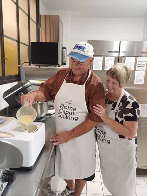 Rome cooking: Gelato & Tiramisu with savoiardi Baking class - Learning to Make Artisanal Tiramisu from the Base