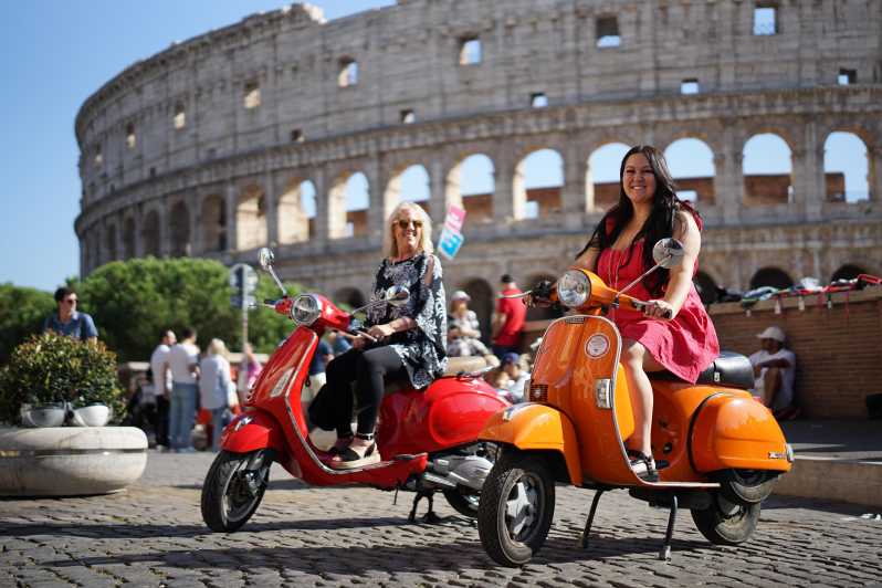 Rome: Hidden Gems Guided Vespa experience with Photos - From the Colosseum to the Circus Maximus