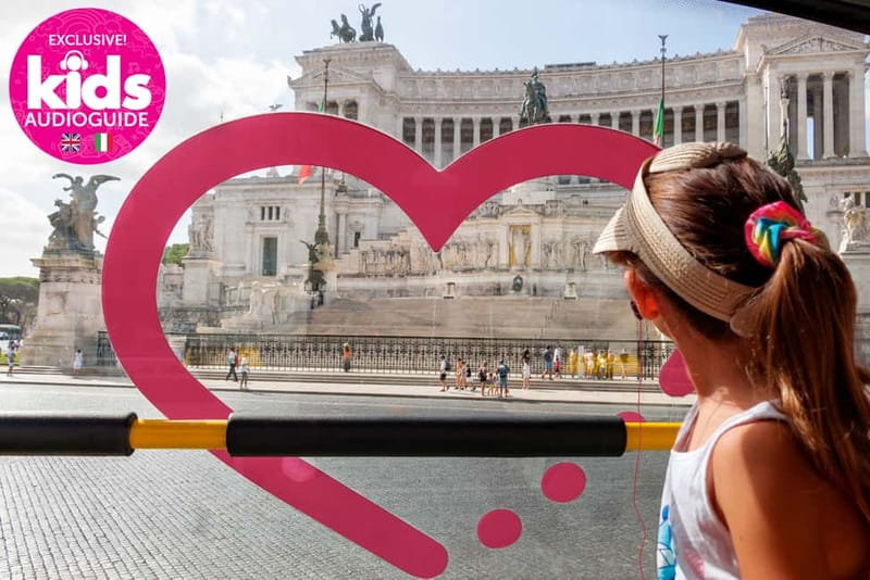 Rome: Hop-on Hop-off Sightseeing Bus Tour with Audioguide - Convenient Meeting Points and Route Highlights