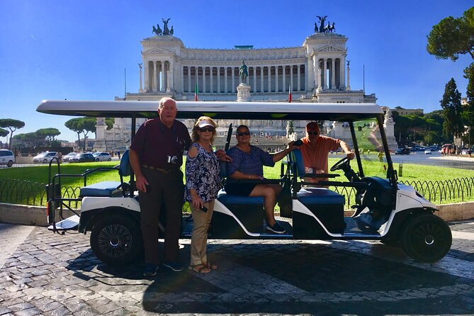Rome in Golf Cart 4 hours Private Tour with Pickup from hotel - The Convenience of Hotel Pickup and Drop-off in Rome’s Historic Center