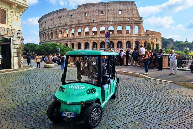 Rome Insider: Golf Cart, Colosseum & Local Tastings - Fast-Track Entry and Stories at the Colosseum