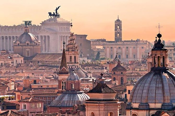 Rome on Arrival: One-Way Private Transfer and Driving Tour of Rome from FCO - Exploring Romes Major Sights from the Comfort of a Minivan