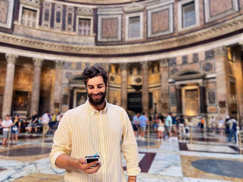Rome: Pantheon Priority Entry Ticket & Interactive App - Discover the Pantheon’s Architectural Marvels